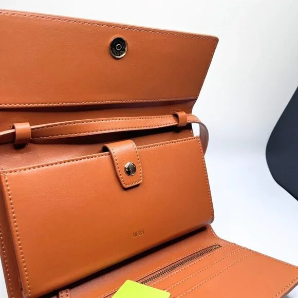 NWT JW PEI FEI FLAP MONOGRAM 2 IN 1 WALLET SHOULDER BAG IN BROWN - OS - Picture 9 of 9